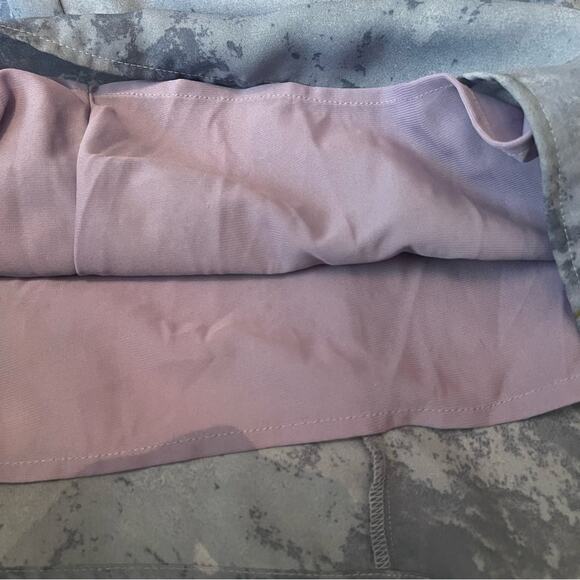 Borcellini Sheer Blue Floral Dress Size 10 - Picture 8 of 13